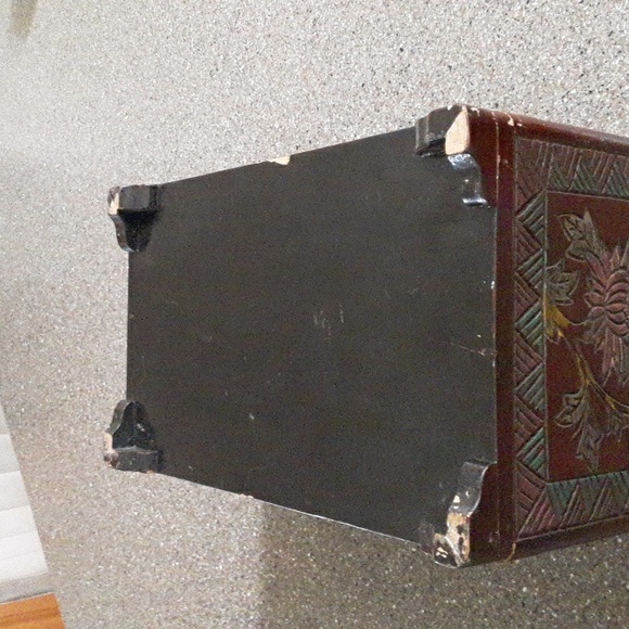 Vintage Wood Storage Box - Picture 10 of 11